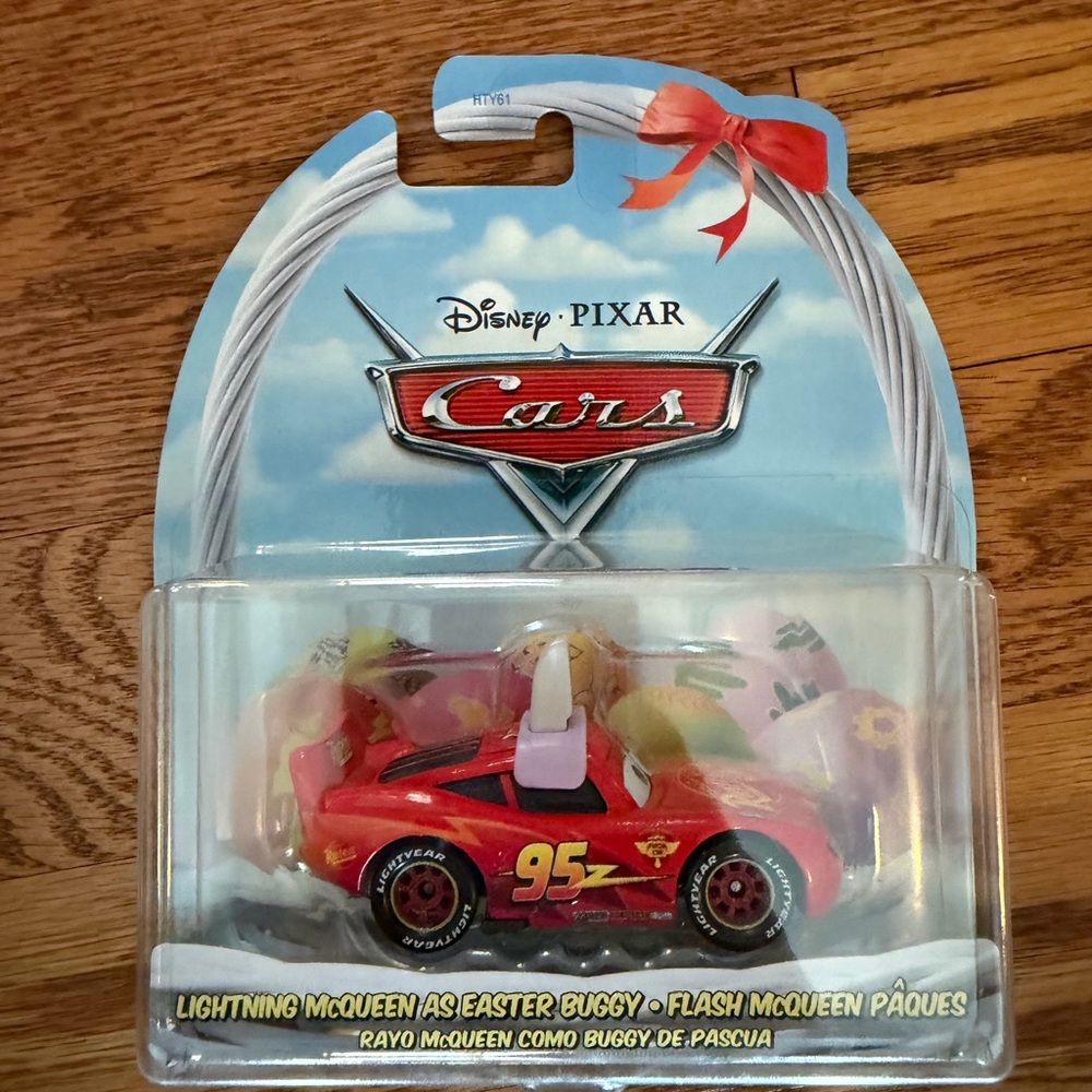Cars Lightning McQueen Easter Buggy - Red